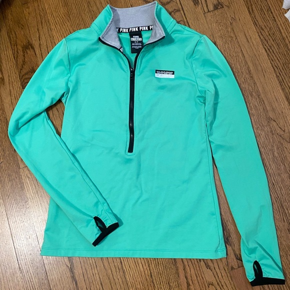 PINK green sports top - Picture 5 of 5